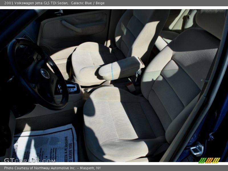 Galactic Blue / Beige 2001 Volkswagen Jetta GLS TDI Sedan