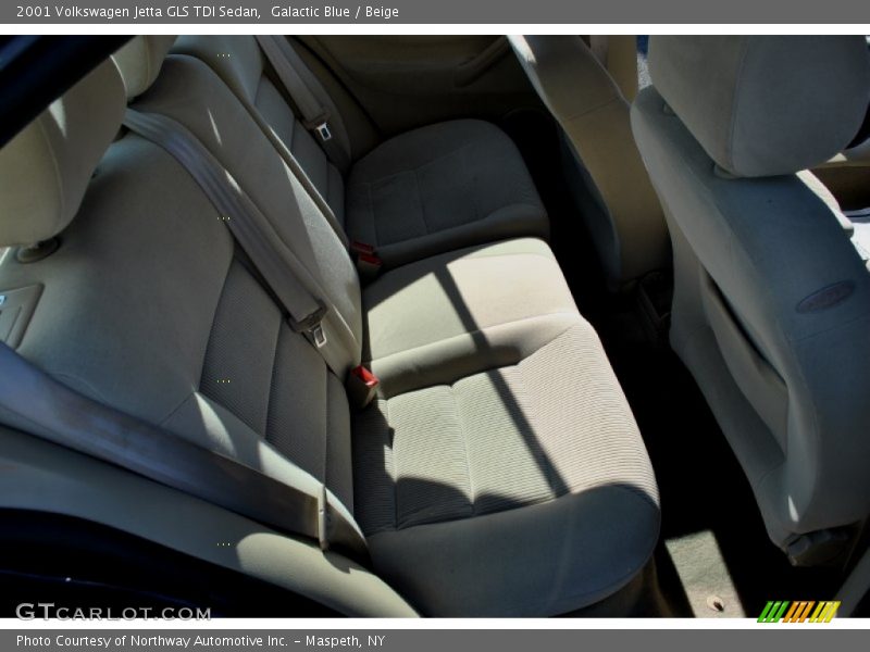 Galactic Blue / Beige 2001 Volkswagen Jetta GLS TDI Sedan