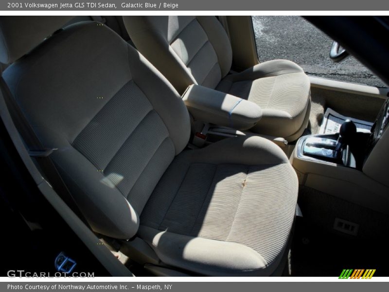 Galactic Blue / Beige 2001 Volkswagen Jetta GLS TDI Sedan
