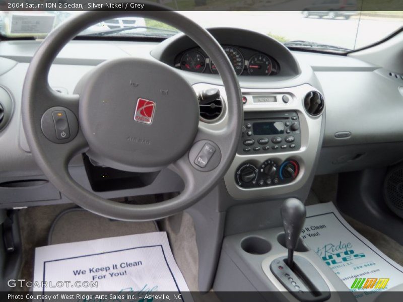 Silver Nickel / Grey 2004 Saturn ION 2 Sedan