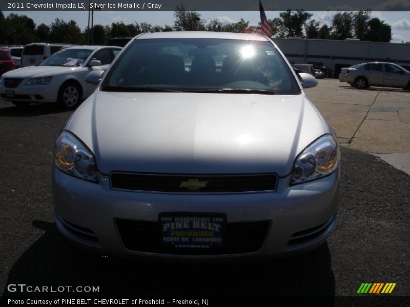 Silver Ice Metallic / Gray 2011 Chevrolet Impala LS