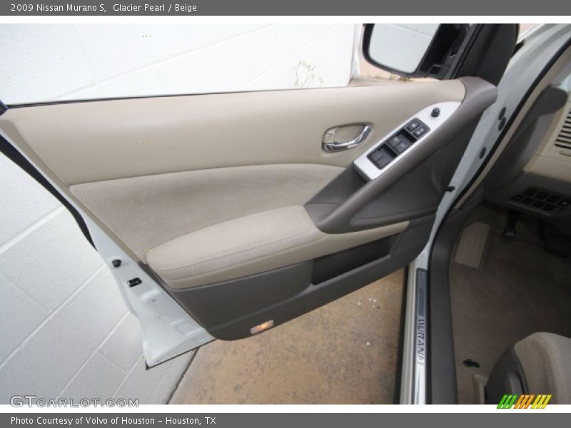 Glacier Pearl / Beige 2009 Nissan Murano S
