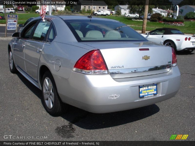 Silver Ice Metallic / Gray 2011 Chevrolet Impala LS