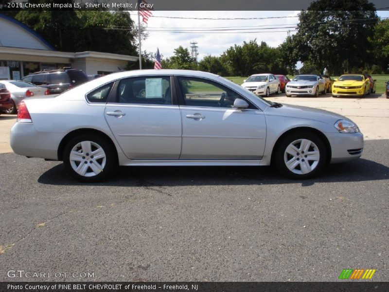 Silver Ice Metallic / Gray 2011 Chevrolet Impala LS
