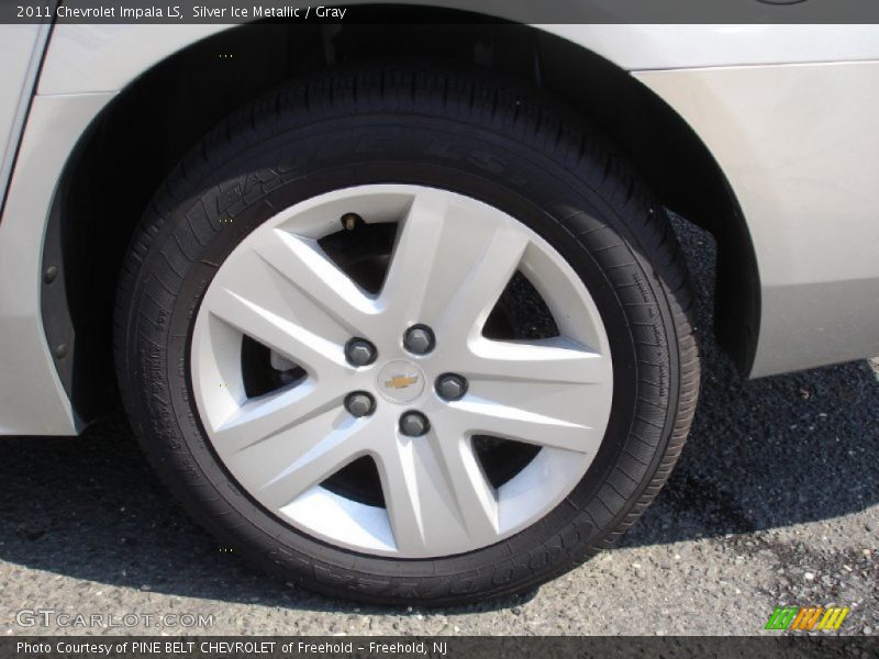 Silver Ice Metallic / Gray 2011 Chevrolet Impala LS