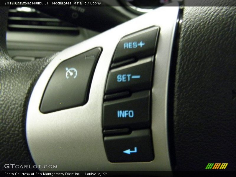 Mocha Steel Metallic / Ebony 2012 Chevrolet Malibu LT