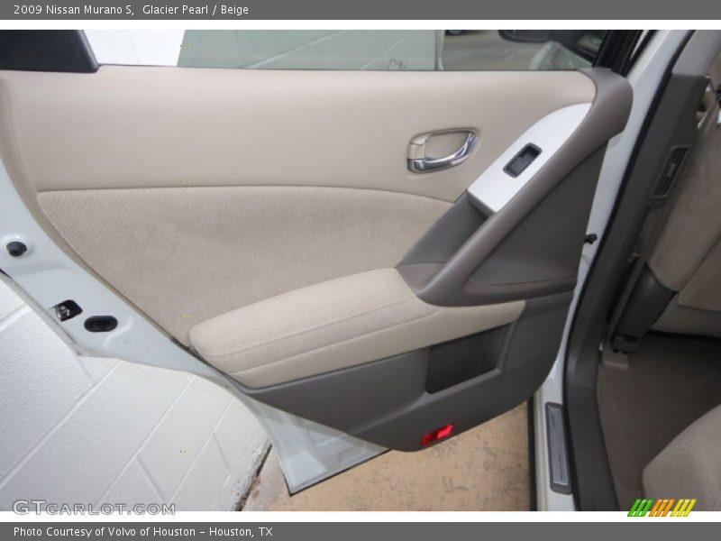 Glacier Pearl / Beige 2009 Nissan Murano S