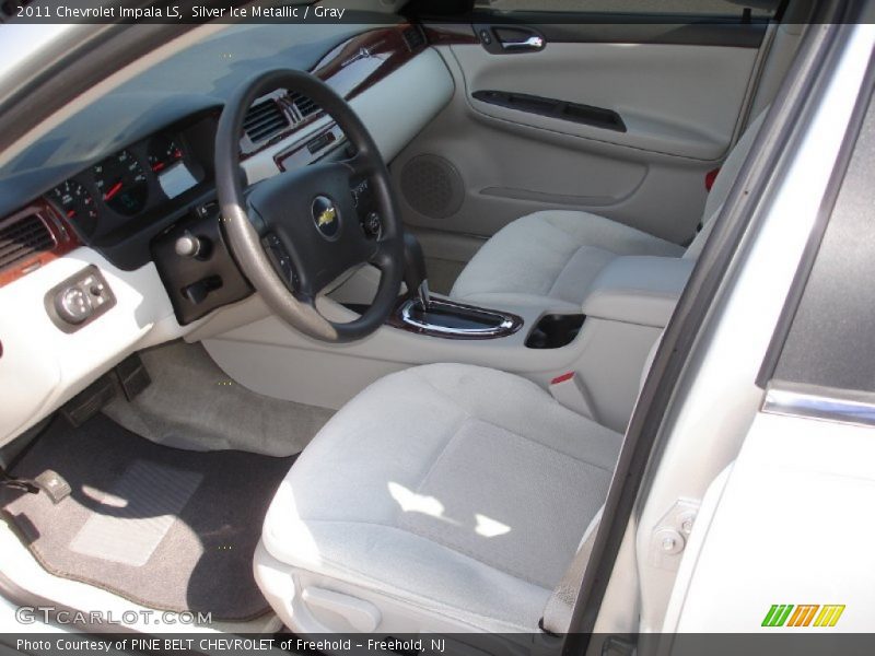 Silver Ice Metallic / Gray 2011 Chevrolet Impala LS