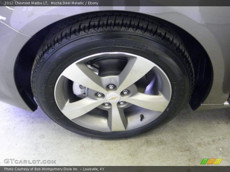 Mocha Steel Metallic / Ebony 2012 Chevrolet Malibu LT