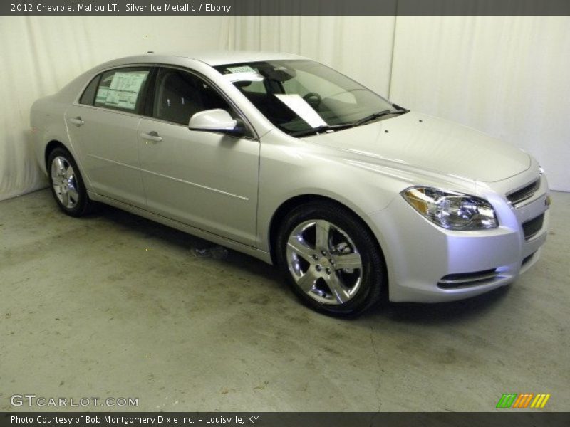Silver Ice Metallic / Ebony 2012 Chevrolet Malibu LT
