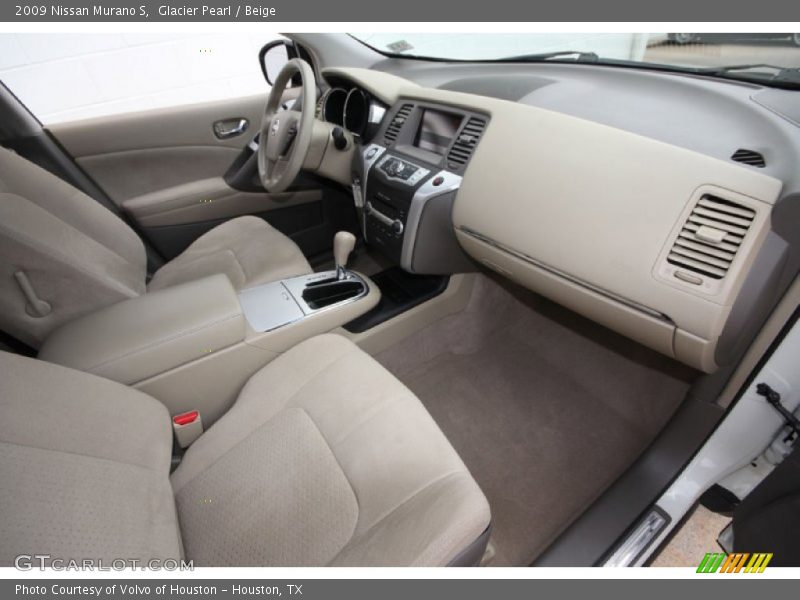 Glacier Pearl / Beige 2009 Nissan Murano S
