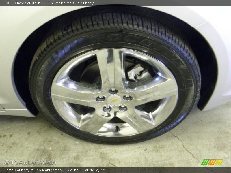 Silver Ice Metallic / Ebony 2012 Chevrolet Malibu LT