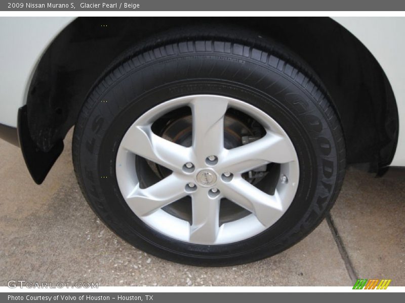 Glacier Pearl / Beige 2009 Nissan Murano S