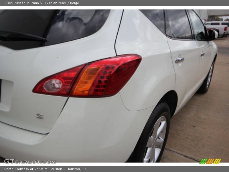 Glacier Pearl / Beige 2009 Nissan Murano S