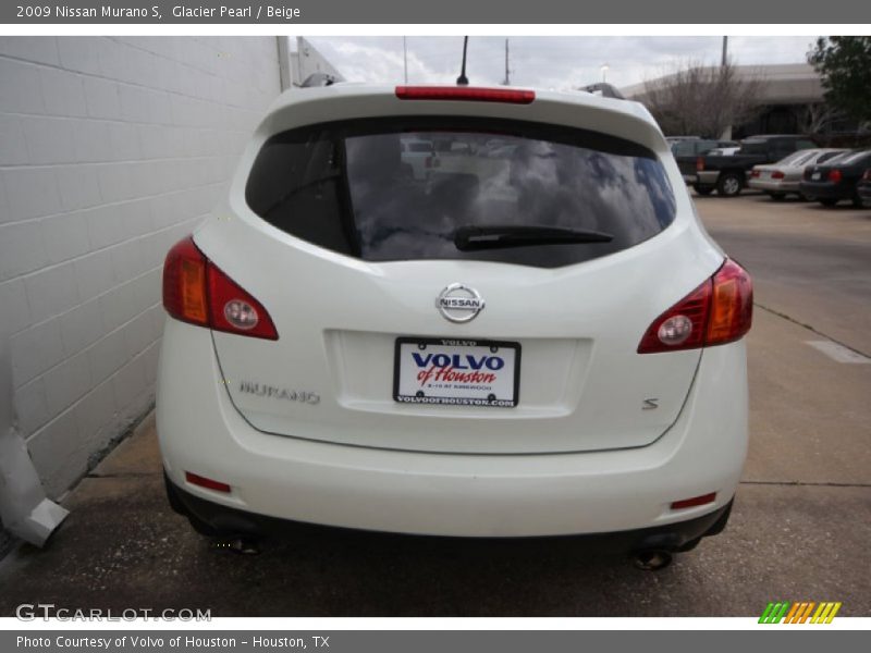 Glacier Pearl / Beige 2009 Nissan Murano S