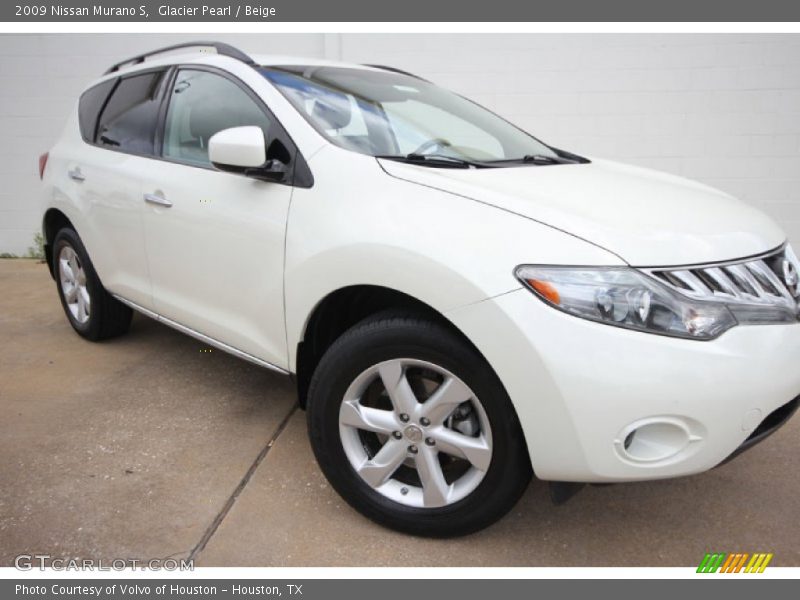 Glacier Pearl / Beige 2009 Nissan Murano S