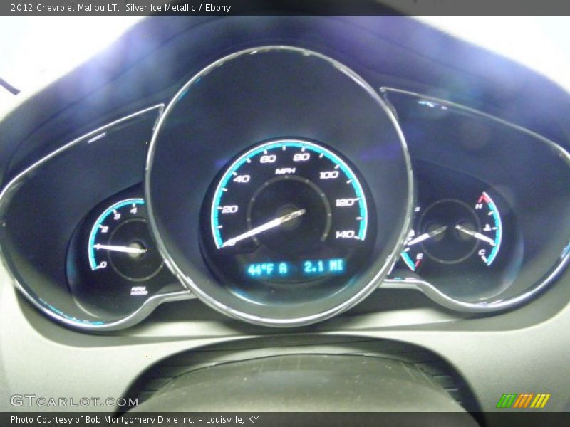 Silver Ice Metallic / Ebony 2012 Chevrolet Malibu LT