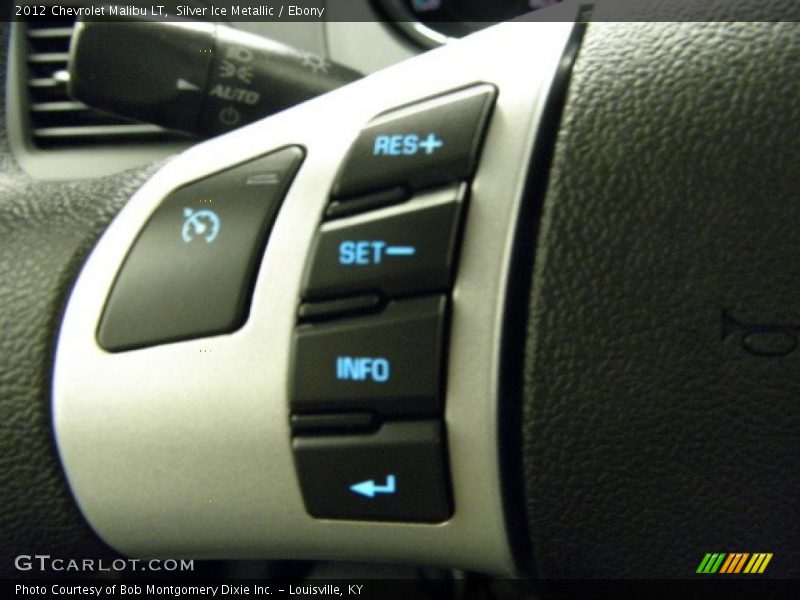Silver Ice Metallic / Ebony 2012 Chevrolet Malibu LT
