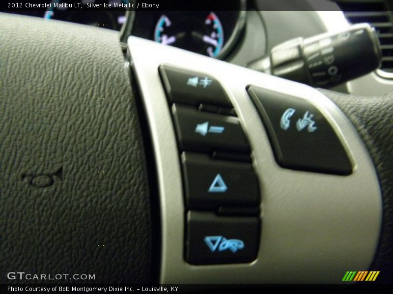 Silver Ice Metallic / Ebony 2012 Chevrolet Malibu LT