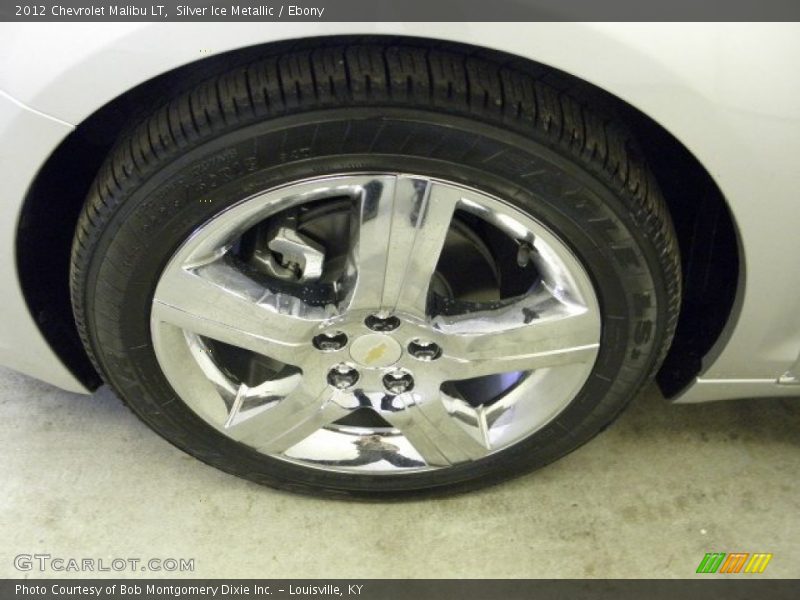 Silver Ice Metallic / Ebony 2012 Chevrolet Malibu LT