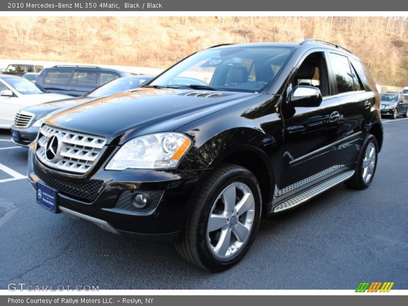 Black / Black 2010 Mercedes-Benz ML 350 4Matic