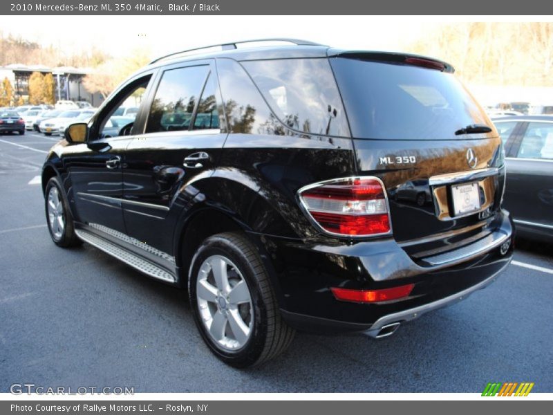 Black / Black 2010 Mercedes-Benz ML 350 4Matic