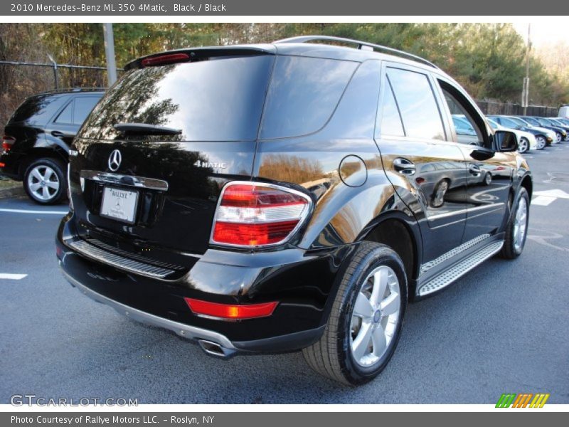 Black / Black 2010 Mercedes-Benz ML 350 4Matic