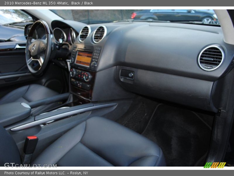 Black / Black 2010 Mercedes-Benz ML 350 4Matic