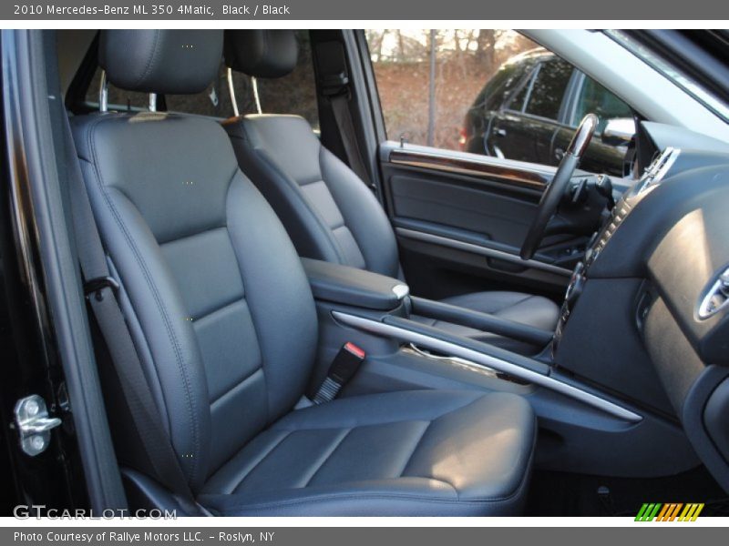 Black / Black 2010 Mercedes-Benz ML 350 4Matic