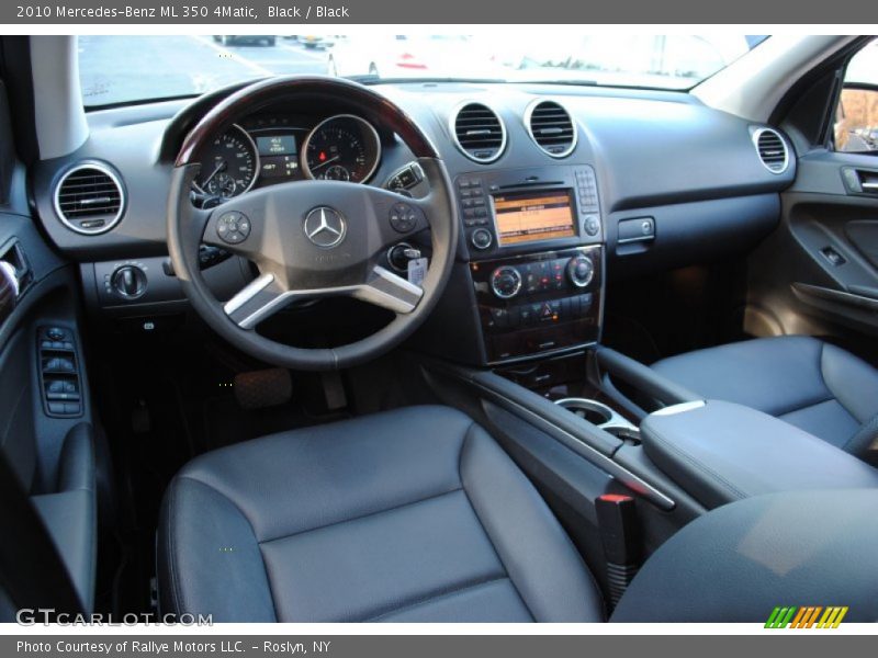 Black / Black 2010 Mercedes-Benz ML 350 4Matic