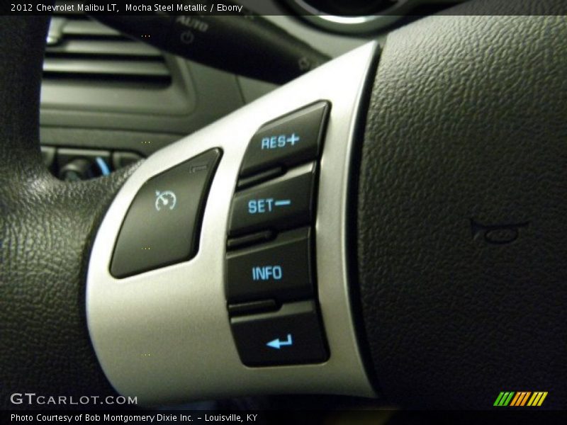 Mocha Steel Metallic / Ebony 2012 Chevrolet Malibu LT