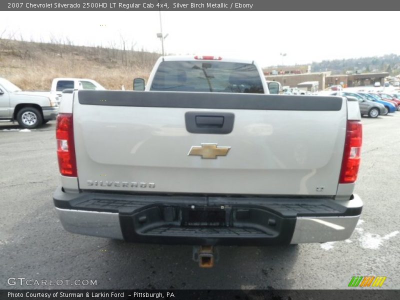 Silver Birch Metallic / Ebony 2007 Chevrolet Silverado 2500HD LT Regular Cab 4x4