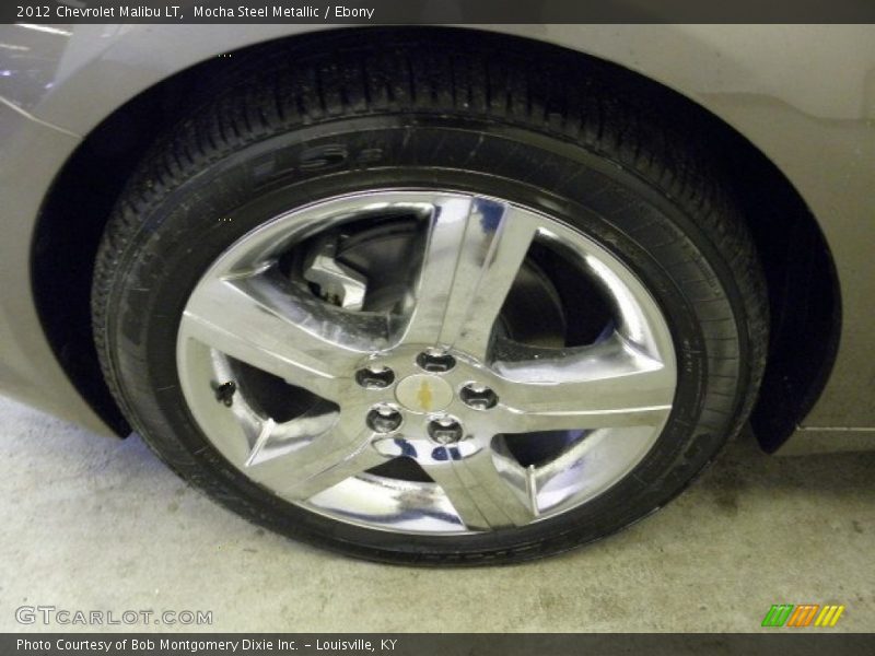 Mocha Steel Metallic / Ebony 2012 Chevrolet Malibu LT