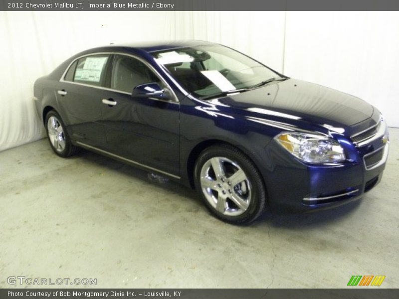 Imperial Blue Metallic / Ebony 2012 Chevrolet Malibu LT