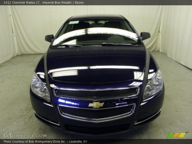Imperial Blue Metallic / Ebony 2012 Chevrolet Malibu LT