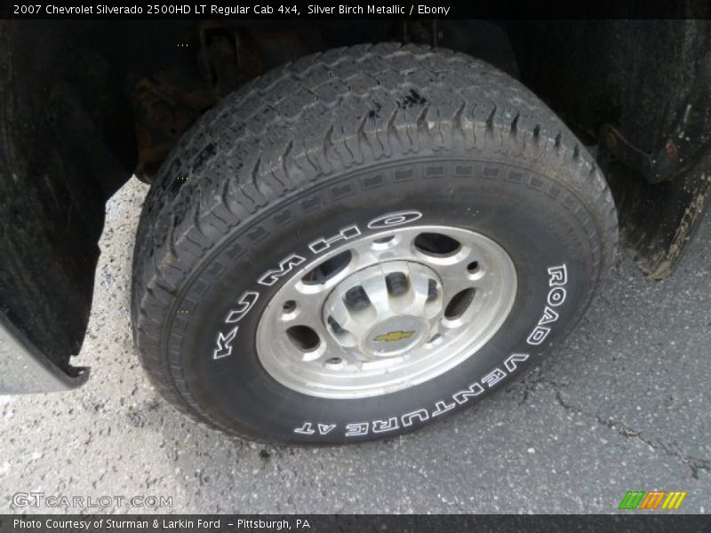 Silver Birch Metallic / Ebony 2007 Chevrolet Silverado 2500HD LT Regular Cab 4x4