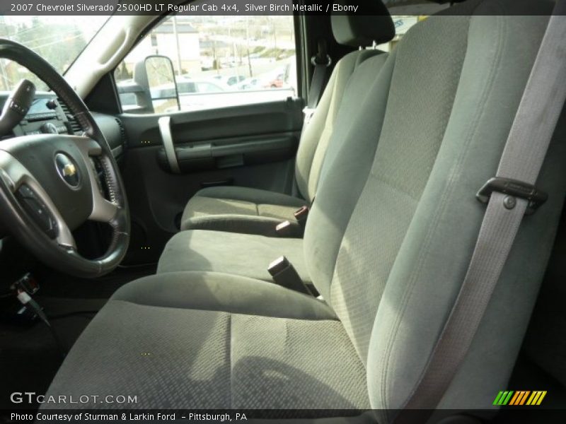 Silver Birch Metallic / Ebony 2007 Chevrolet Silverado 2500HD LT Regular Cab 4x4