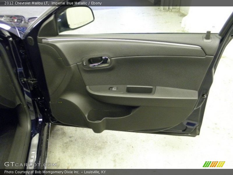 Imperial Blue Metallic / Ebony 2012 Chevrolet Malibu LT