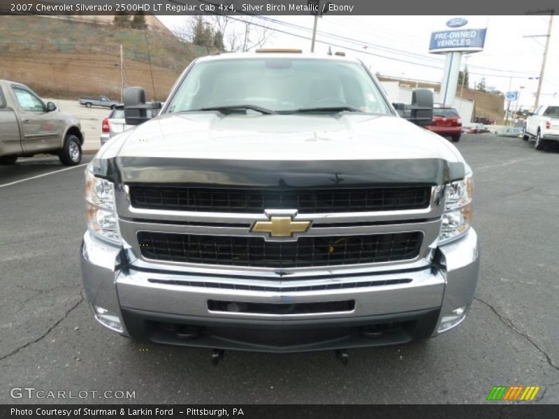 Silver Birch Metallic / Ebony 2007 Chevrolet Silverado 2500HD LT Regular Cab 4x4
