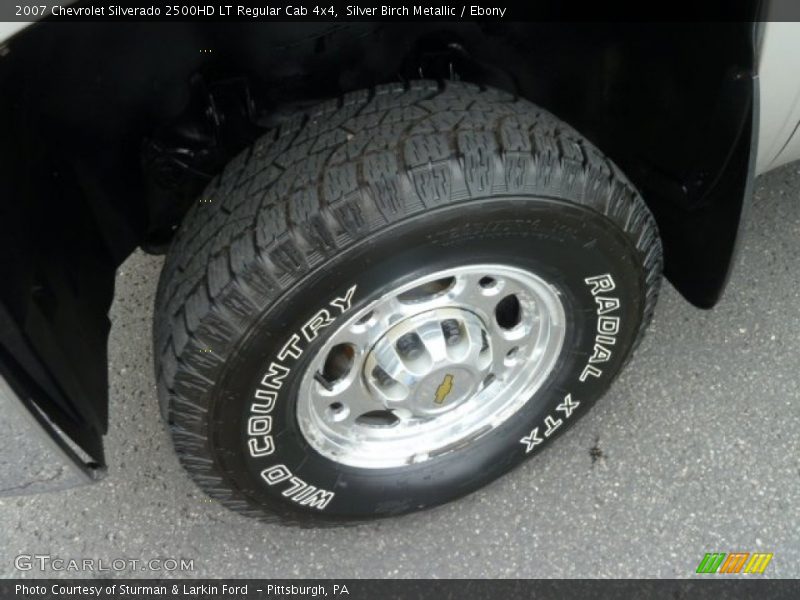 Silver Birch Metallic / Ebony 2007 Chevrolet Silverado 2500HD LT Regular Cab 4x4