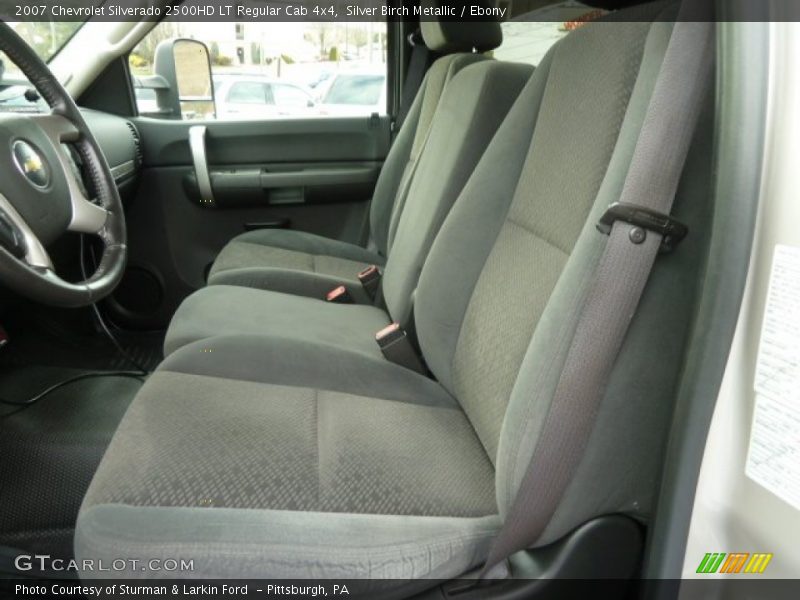 Silver Birch Metallic / Ebony 2007 Chevrolet Silverado 2500HD LT Regular Cab 4x4