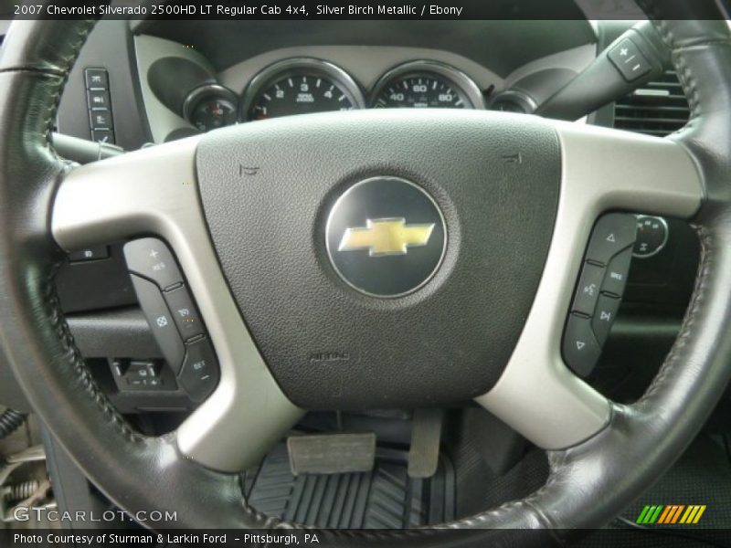 Silver Birch Metallic / Ebony 2007 Chevrolet Silverado 2500HD LT Regular Cab 4x4