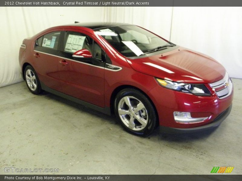 Crystal Red Tintcoat / Light Neutral/Dark Accents 2012 Chevrolet Volt Hatchback