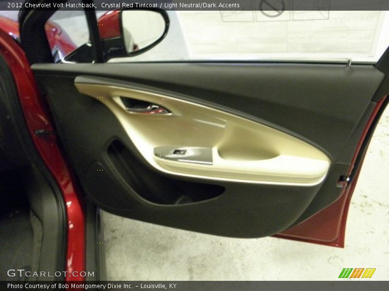 Crystal Red Tintcoat / Light Neutral/Dark Accents 2012 Chevrolet Volt Hatchback