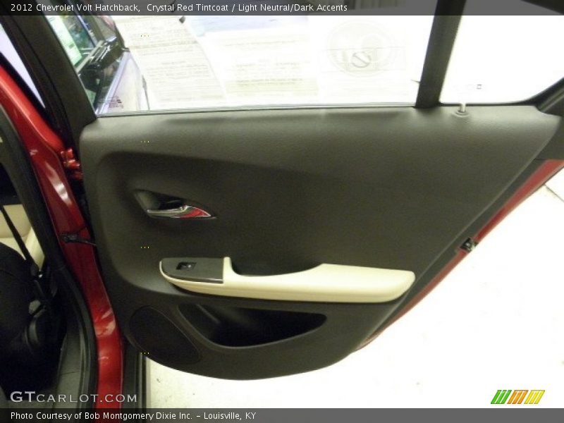 Crystal Red Tintcoat / Light Neutral/Dark Accents 2012 Chevrolet Volt Hatchback