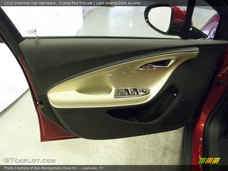 Crystal Red Tintcoat / Light Neutral/Dark Accents 2012 Chevrolet Volt Hatchback