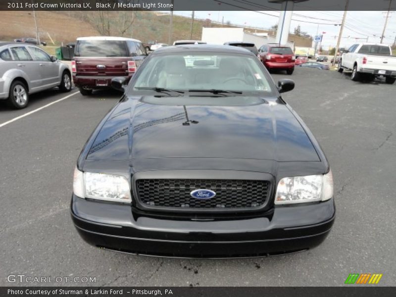 Black / Medium Light Stone 2011 Ford Crown Victoria LX