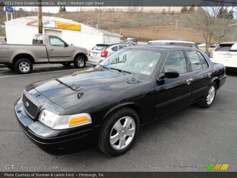 Front 3/4 View of 2011 Crown Victoria LX