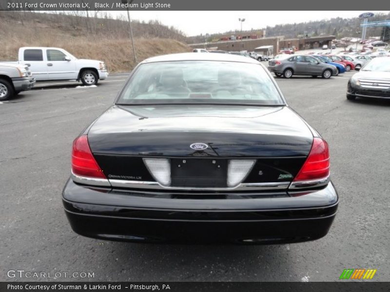 Black / Medium Light Stone 2011 Ford Crown Victoria LX