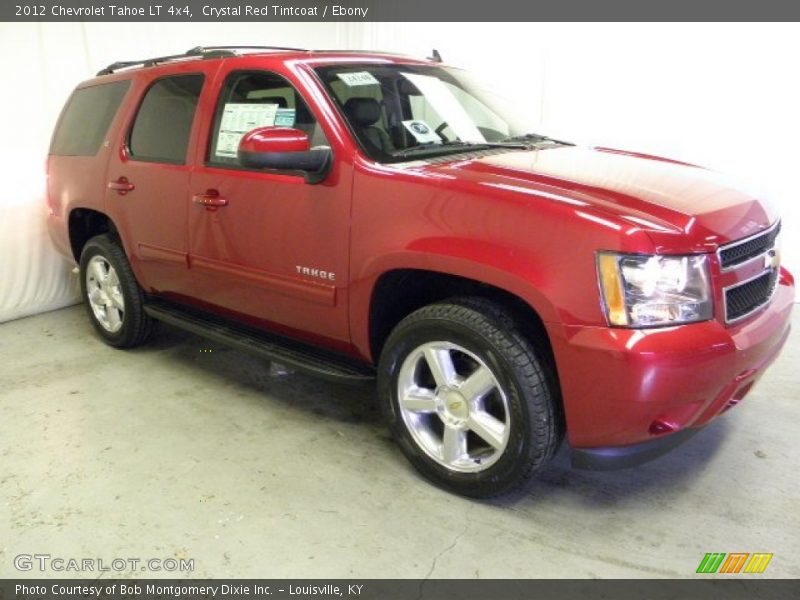 Crystal Red Tintcoat / Ebony 2012 Chevrolet Tahoe LT 4x4